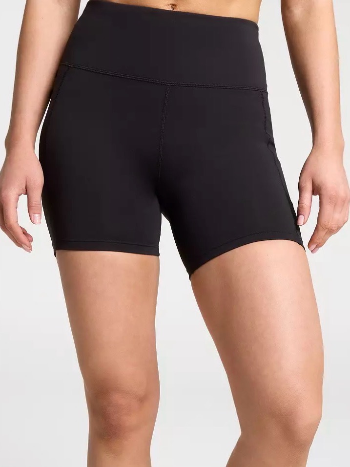 Dsg Black High-Waist Bike Shorts